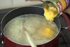chicken and sweet corn soup