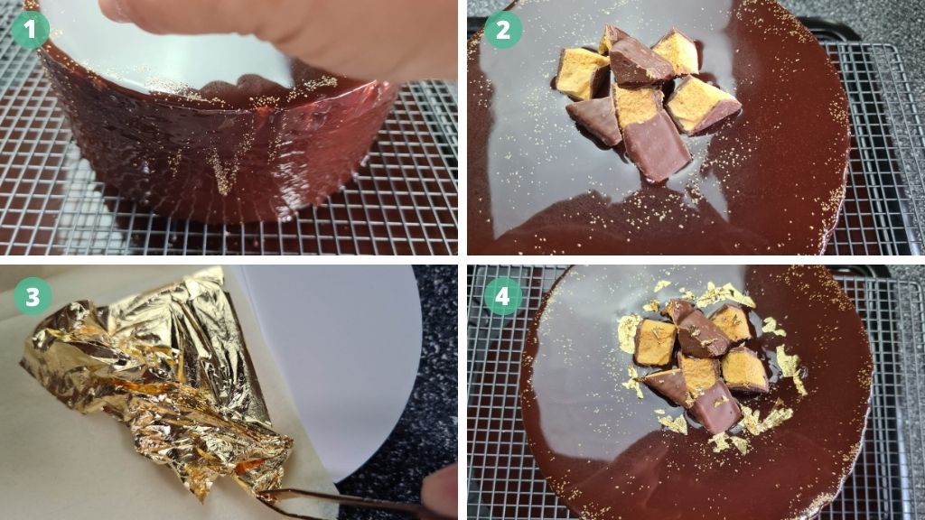 Chocolate Honeycomb Cheesecake
