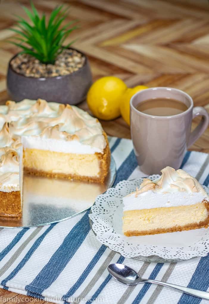 Best Ever Lemon Meringue Cheesecake
