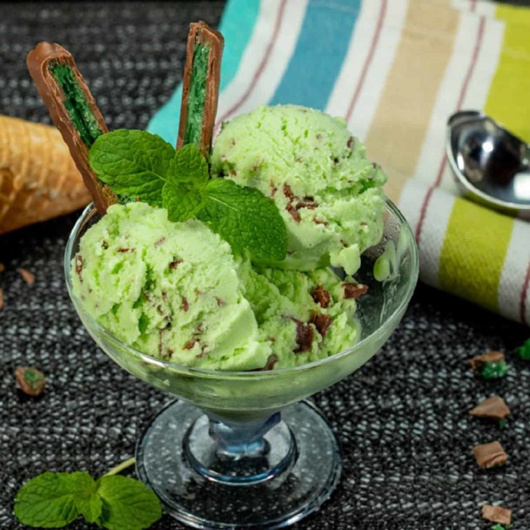 Homemade Spearmint Choc Chip Ice Cream for All Occasions