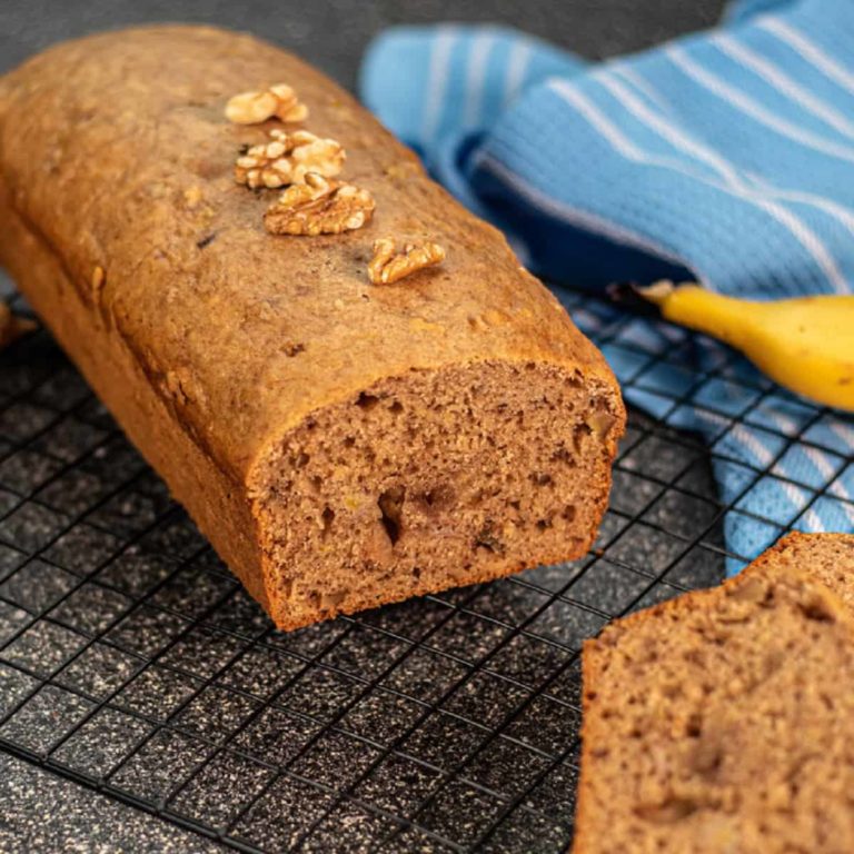 Delicious Weber Q Banana and Walnut Bread for Camping