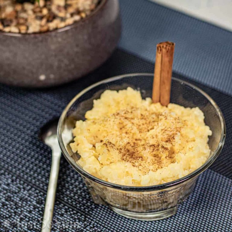 Oven-Baked, Easy Vanilla Rice Pudding Recipe
