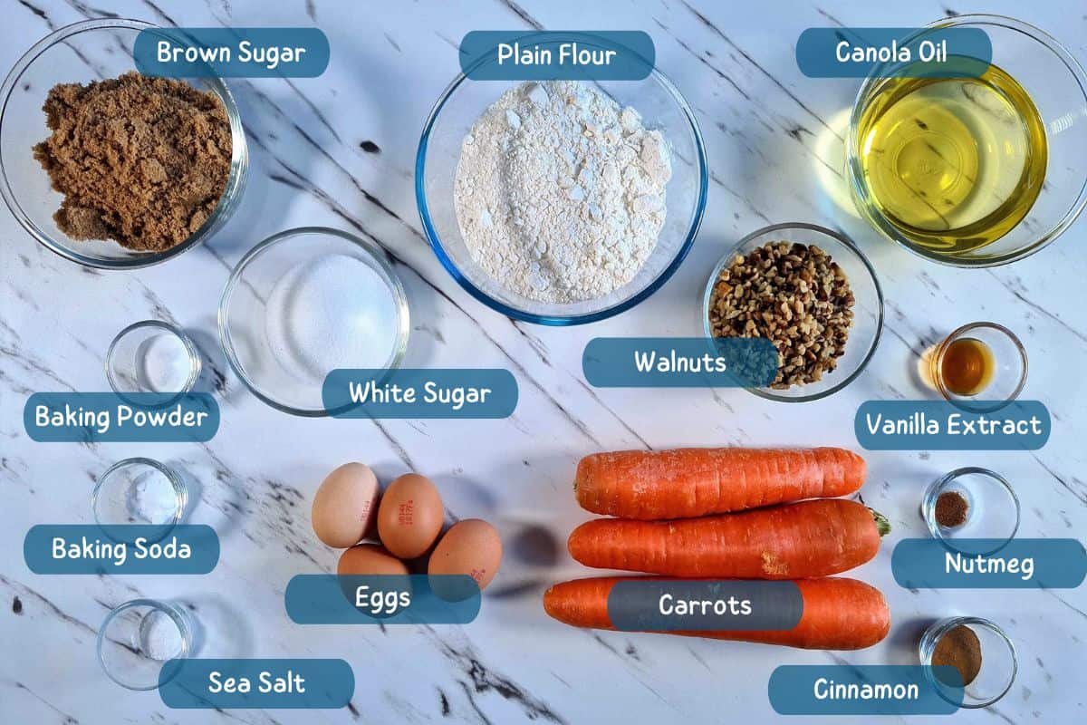 ingredients-image-for-easy-moist-carrot-cake-recipe