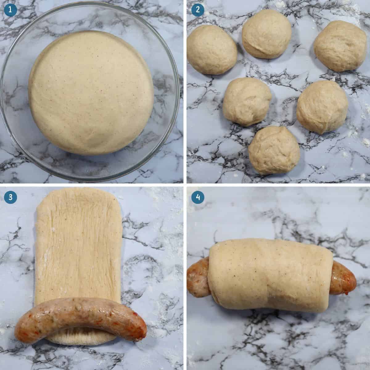 How to Make Sausage Kolaches Step 3