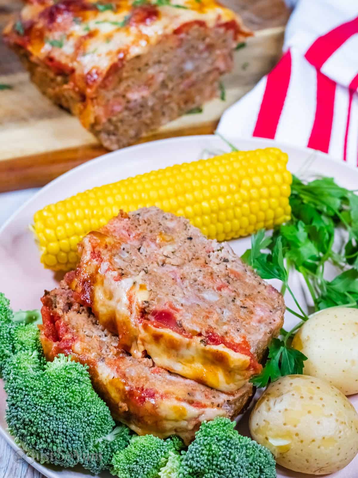 parma-style beef and Italian meatloaf recipe