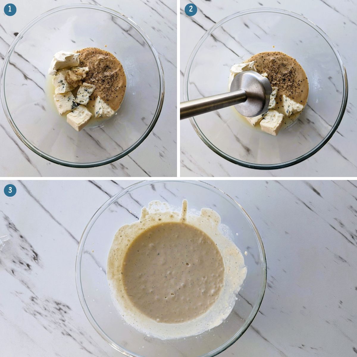 How to make blue cheese sauce