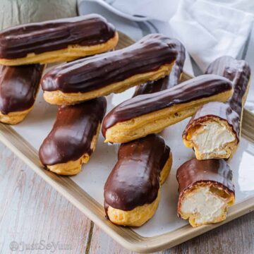 featured-image-for-chocolate-eclairs-with-whipped-cream-filling