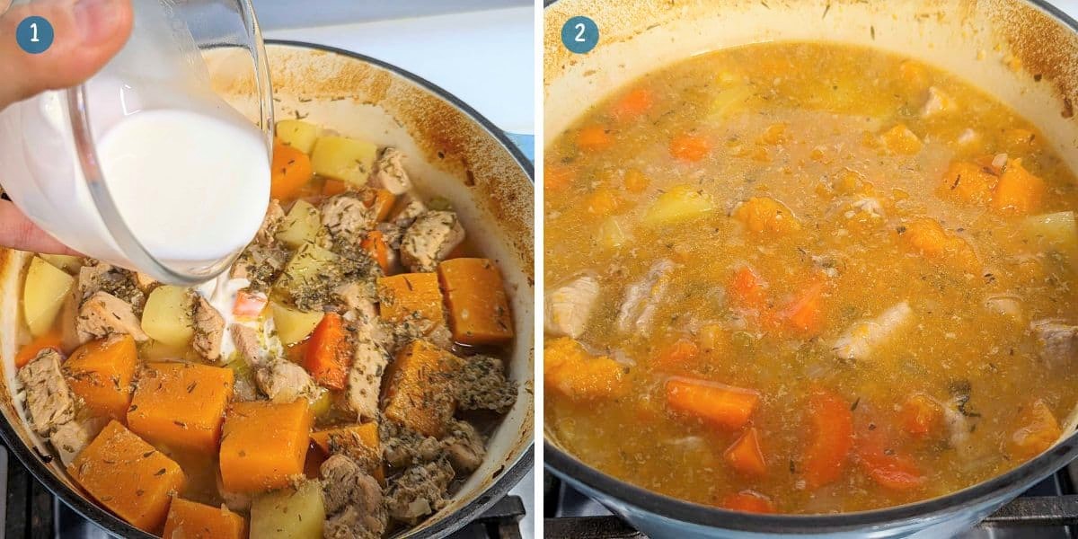 adding-the-cornflour-to-the-soup